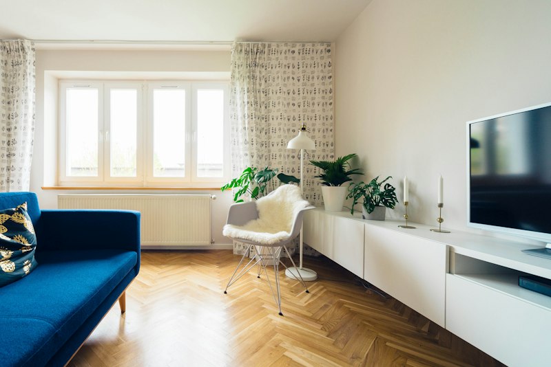 Happy owner home